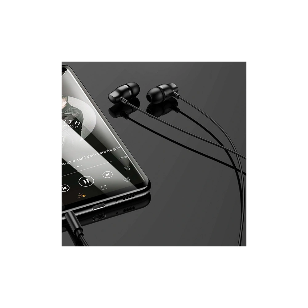 Słuchawki stereo USAMS EP-36 3,5 mm stalowy/tarnish HSEP3602