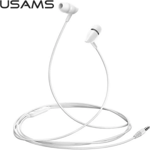 Buy USAMS Earphones stereo EP-37 3,5 mm white HSEP3702 - USA712WHT - {ean13} - Home Screen Store Europe