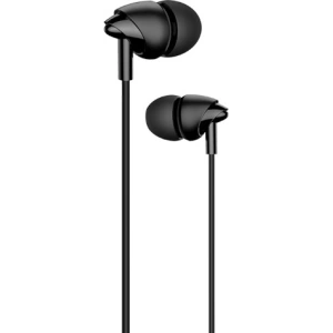 Buy USAMS Earphones stereo EP-39 3,5 mm black HSEP3901 - USA715BLK - {ean13} - Home Screen Store Europe