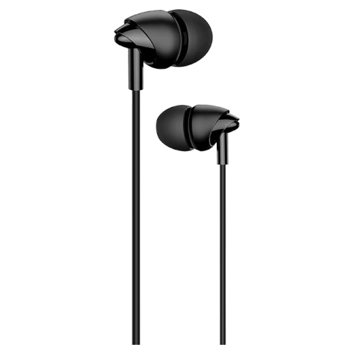 Kup Sluchátka stereo USAMS EP-39 3,5 mm černá/black HSEP3901 - USA715BLK - {ean13} - Sklep Home Screen