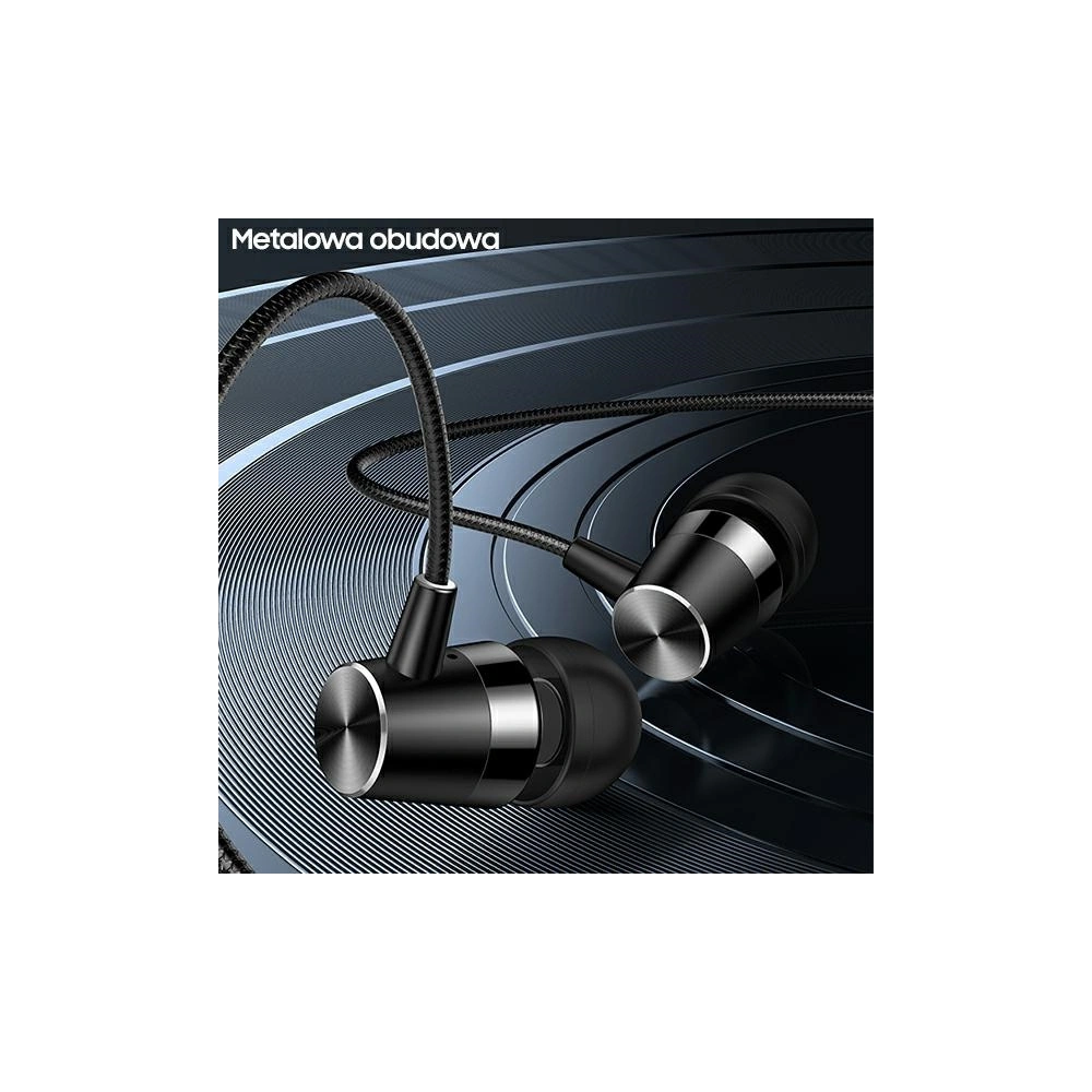 Słuchawki stereo USAMS EP-42 3,5 mm biały/white box SJ475HS02