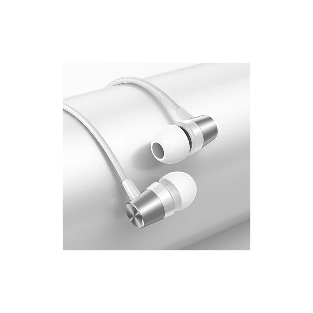 Słuchawki stereo USAMS EP-42 3,5 mm biały/white box SJ475HS02