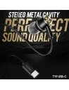 Kup Słuchawki stereo USAMS EP-43 metal USB-C czarny/black HSEP4301 - USA722BLK - {ean13} - Sklep Home Screen