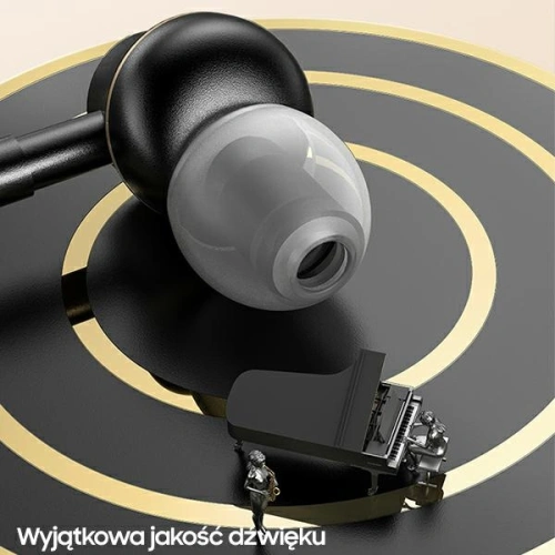 Kup Słuchawki stereo USAMS EP-43 metal USB-C czarny/black HSEP4301 - USA722BLK - {ean13} - Sklep Home Screen