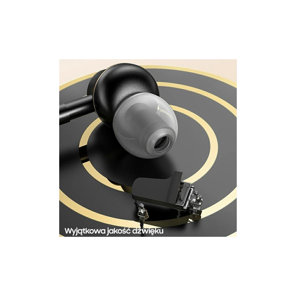 Słuchawki stereo USAMS EP-43 metal USB-C czarny/black HSEP4301