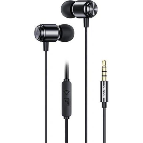 Kup Căști stereo USAMS EP-44 jack 3.5mm negru/black HSEP4401 - USA723BLK - {ean13} - Sklep Home Screen