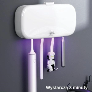 Kup Sterylizator UV szczoteczek do zębów USAMS biały/white ZB183XDJ01 - USA725WHT - {ean13} - Sklep Home Screen