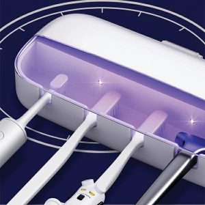 Buy USAMS UV Toothbrush Sterilizer Holder white ZB183XDJ01 (US-ZB183) - USA725WHT - {ean13} - Home Screen Store Europe