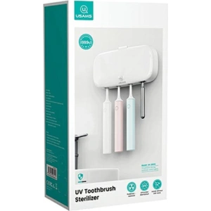 Kup UV sterilizátor na zubní kartáčky USAMS bílý/white ZB183XDJ01 - USA725WHT - {ean13} - Sklep Home Screen