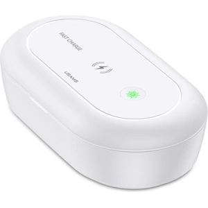 Kup UV sterilizáló indukciós töltővel USAMS 10W fehér/ZB138XDJ01 - USA726WHT - {ean13} - Sklep Home Screen