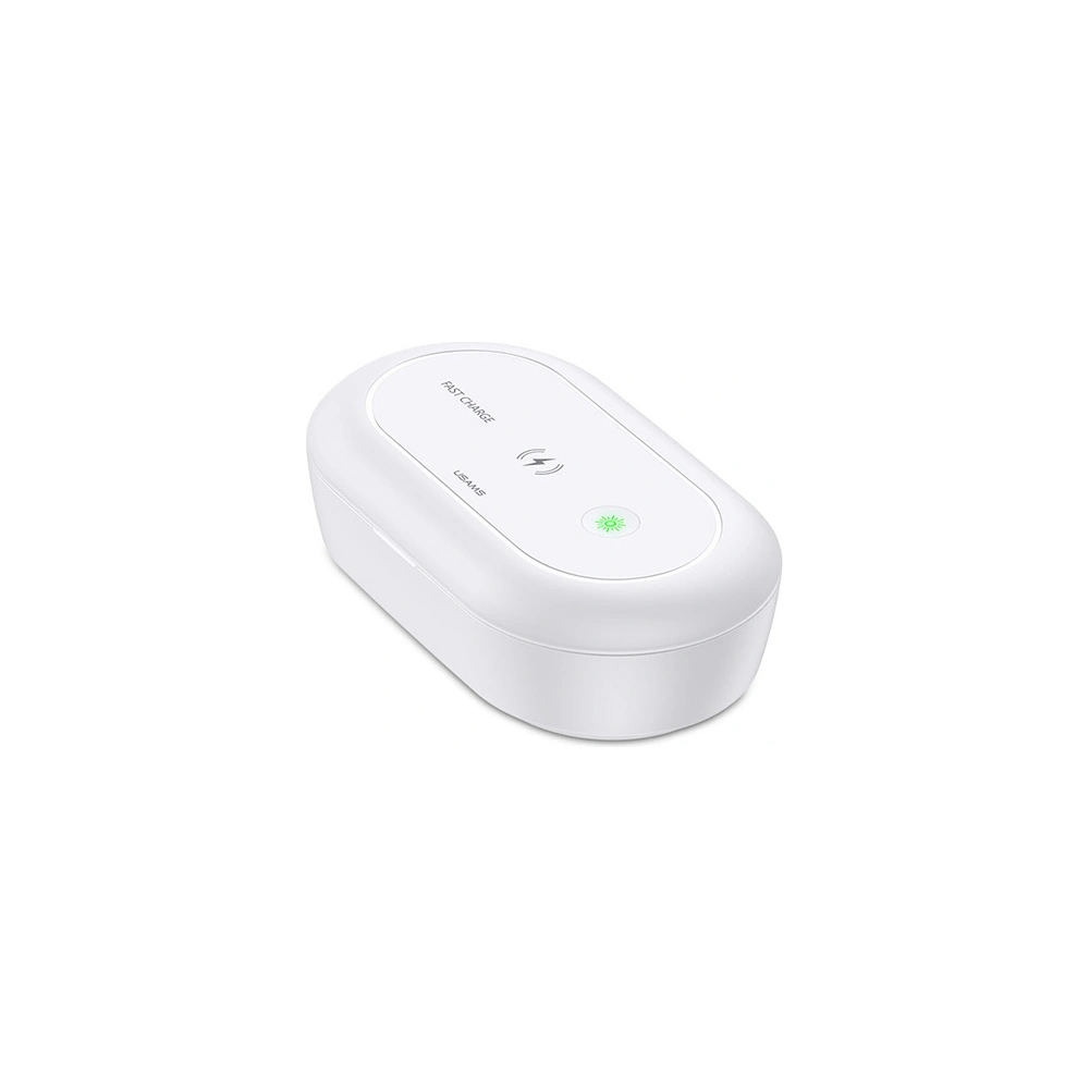 Sterylizator UV z ładowarką indukcyjną USAMS 10W biały/white ZB138XDJ01