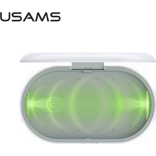Kup Sterilizator UV cu încărcător inductiv USAMS 10W alb/bă white ZB138XDJ01 - USA726WHT - {ean13} - Sklep Home Screen
