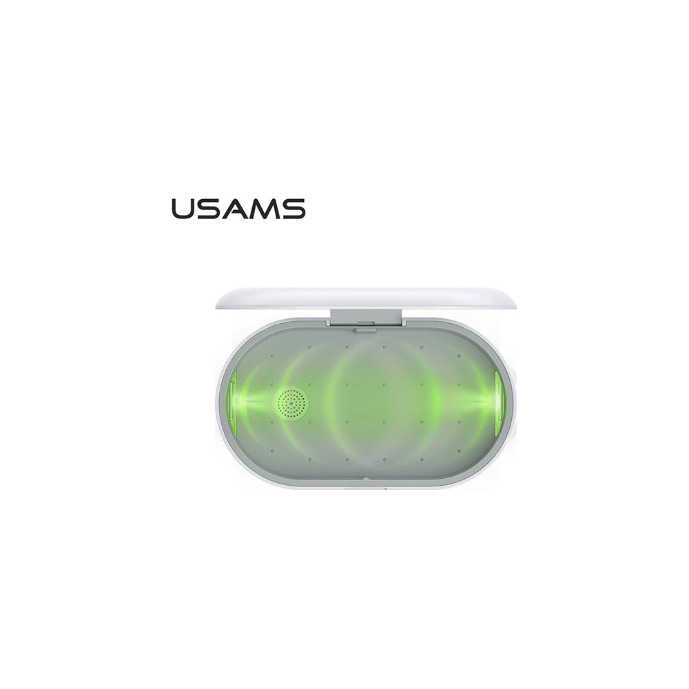 Sterylizator UV z ładowarką indukcyjną USAMS 10W biały/white ZB138XDJ01