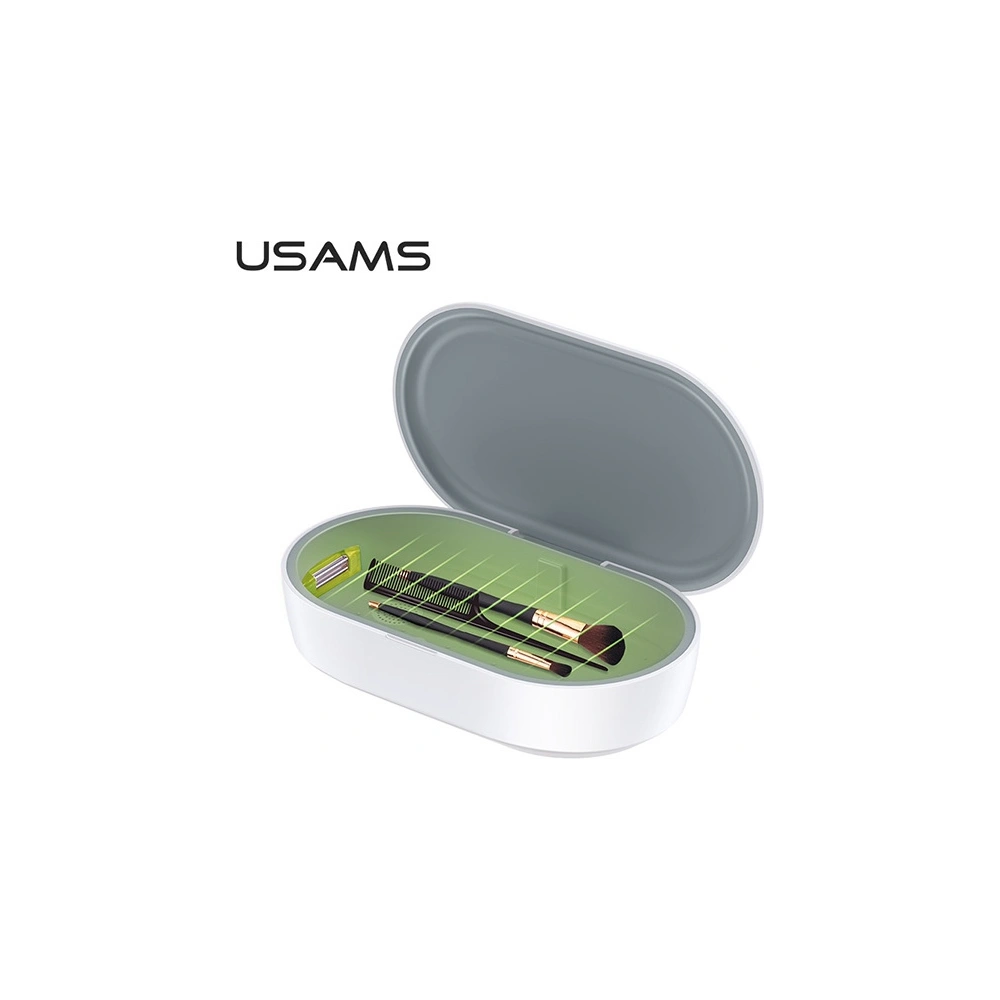 Sterylizator UV z ładowarką indukcyjną USAMS 10W biały/white ZB138XDJ01