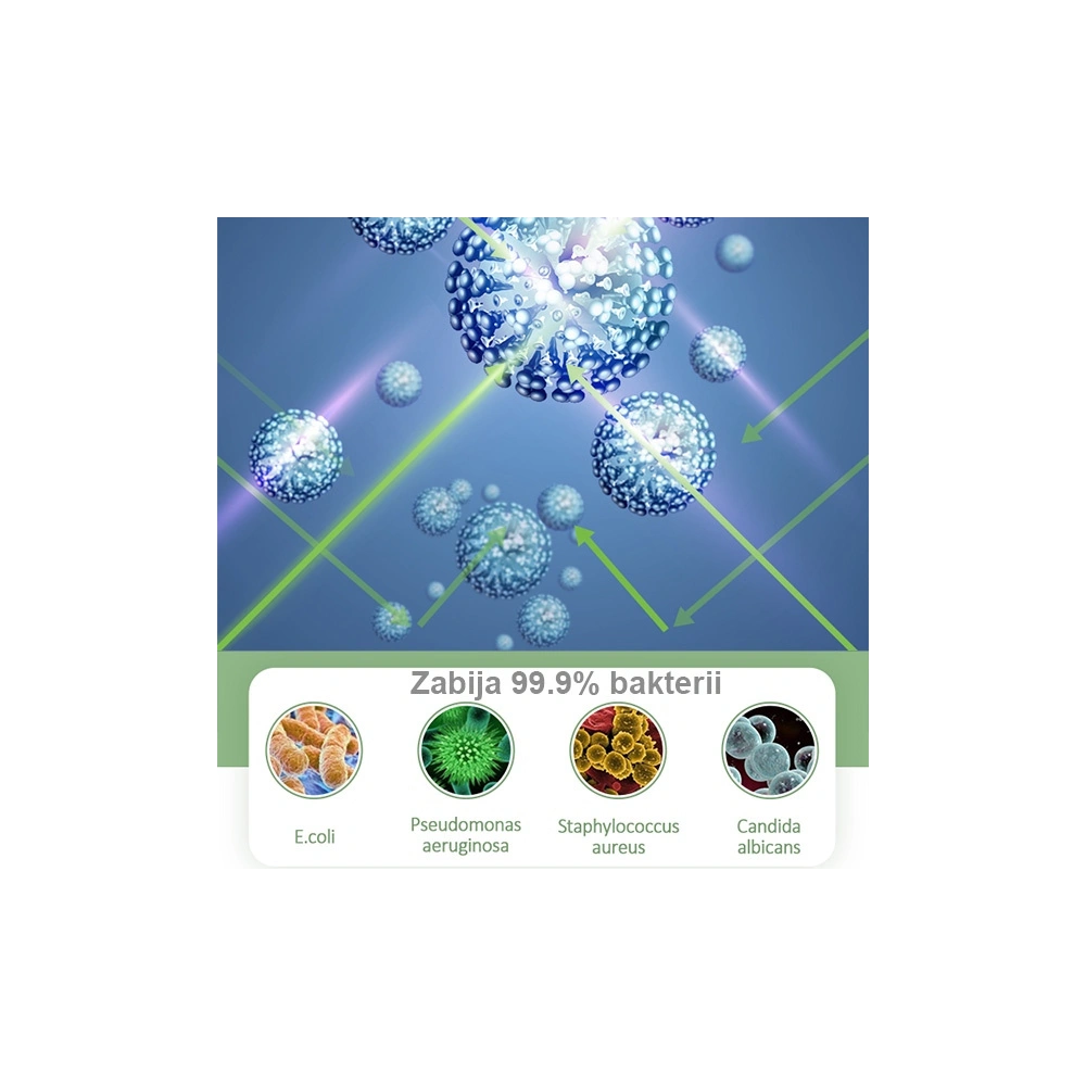 Sterylizator UV z ładowarką indukcyjną USAMS 10W biały/white ZB138XDJ01