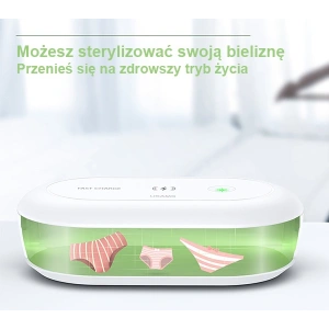 Kup UV sterilizátor s indukční nabíječkou USAMS 10W bílý/white ZB138XDJ01 - USA726WHT - {ean13} - Sklep Home Screen