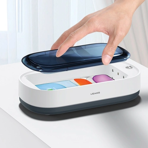 Buy USAMS UV-C Sterilizer With Wireless Charging 15W white ZB151XDH01 (US-ZB151) - USA727WHT - {ean13} - Home Screen Store Europe