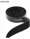 Kup Organizer pentru cabluri USAMS Velcro 2m negru ZB60ZD03 - USA728BLK - {ean13} - Sklep Home Screen