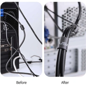 USAMS Cable Organizer Tape Velcro 2m black ZB60ZD03 (US-ZB060)