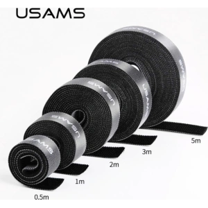 Kup Organizér na kabely USAMS Velcro 2m černý/black ZB60ZD03 - USA728BLK - {ean13} - Sklep Home Screen