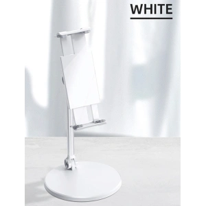 Stolní držák USAMS na telefon/tablet bílý/white ZJ057ZJ02 Metal