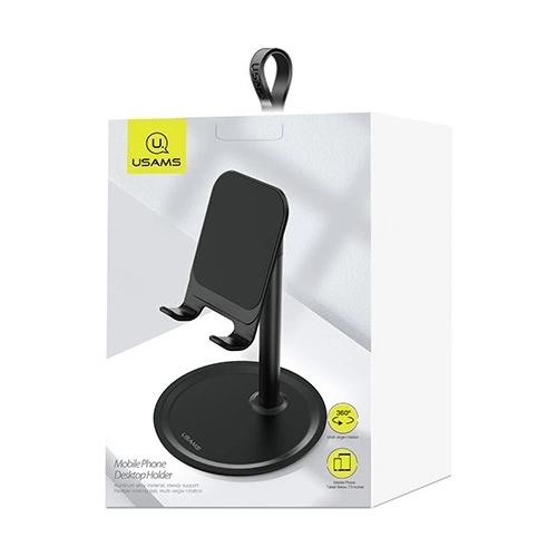 Kup USAMS Tischhalterung für Telefon/Tablet schwarz ZJ048ZJ01 - USA733BLK - {ean13} - Sklep Home Screen