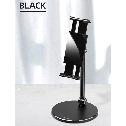 Buy USAMS Desk Holder black ZJ057ZJ01 (US-ZJ057) Metal - USA734BLK - {ean13} - Home Screen Store Europe