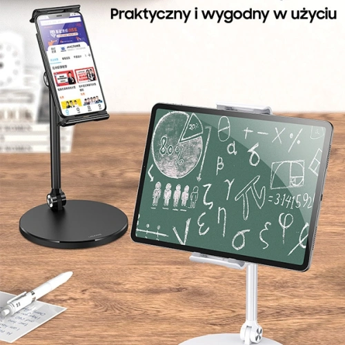 Kup Uchwyt biurkowy USAMS na telefon/tablet czarny/black ZJ057ZJ01 - USA734BLK - {ean13} - Sklep Home Screen