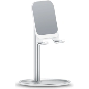 Stolní držák USAMS na telefon/tablet stříbrný/silver ZJ048ZJ02