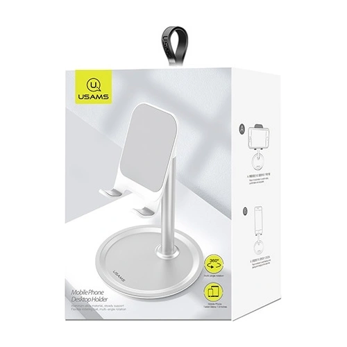 Buy USAMS Desk Holdersilver ZJ048ZJ02 (US-ZJ048) - USA736SLV - {ean13} - Home Screen Store Europe