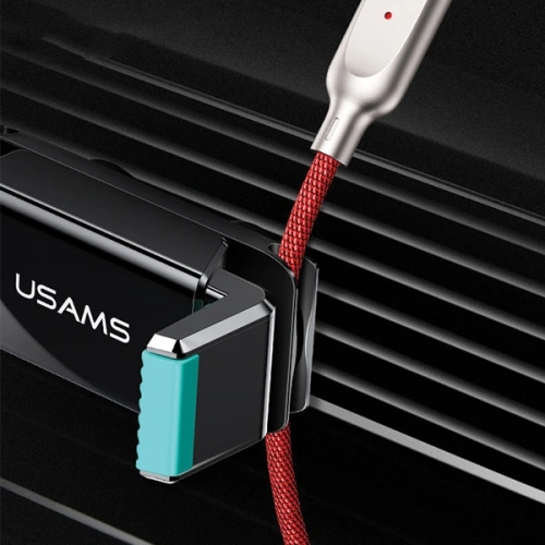 Kup USAMS Air Vent Dual Clip Handyhalterung weiß-grün ZJ45ZJ02 - USA738WHTGRN - {ean13} - Sklep Home Screen
