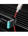 Kup USAMS Air Vent Dual Clip Handyhalterung weiß-grün ZJ45ZJ02 - USA738WHTGRN - {ean13} - Sklep Home Screen