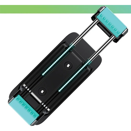 Kup USAMS Air Vent Dual Clip Handyhalterung weiß-grün ZJ45ZJ02 - USA738WHTGRN - {ean13} - Sklep Home Screen