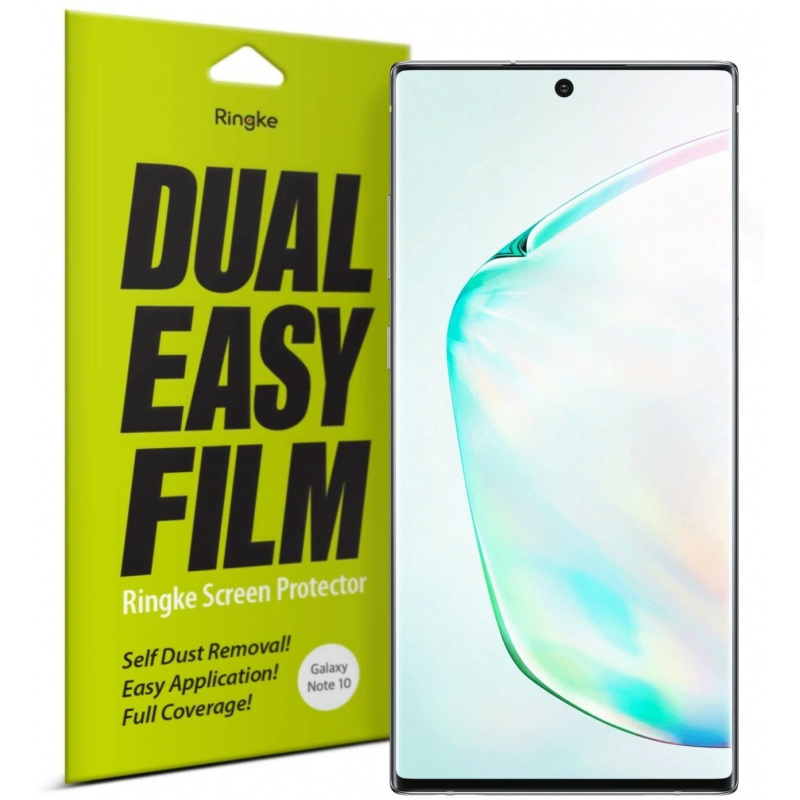 Kup Folia Ringke Dual Easy Full Cover Samsung Galaxy Note 10 Case Friendly - 8809659048263 - RGK944 - Homescreen.pl