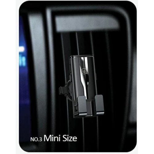 Kup USAMS Air Vent Gravity autós tartó fekete ZJ058ZJ01 - USA741BLK - {ean13} - Sklep Home Screen