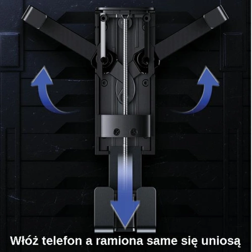 Kup Uchwyt samochodowy USAMS Air Vent Gravity czarny/black ZJ058ZJ01 - USA741BLK - {ean13} - Sklep Home Screen