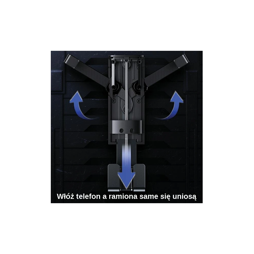 Uchwyt samochodowy USAMS Air Vent Gravity czarny/black ZJ058ZJ01