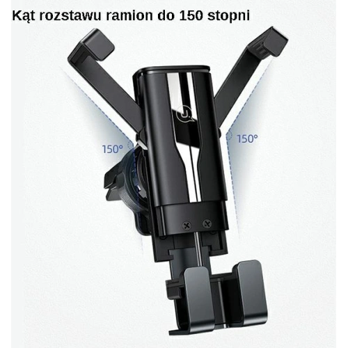 Kup Uchwyt samochodowy USAMS Air Vent Gravity czarny/black ZJ058ZJ01 - USA741BLK - {ean13} - Sklep Home Screen