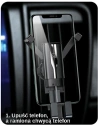 Kup Uchwyt samochodowy USAMS Air Vent Gravity czarny/black ZJ058ZJ01 - USA741BLK - {ean13} - Sklep Home Screen