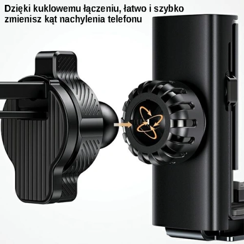 Kup Uchwyt samochodowy USAMS Air Vent Gravity czarny/black ZJ058ZJ01 - USA741BLK - {ean13} - Sklep Home Screen
