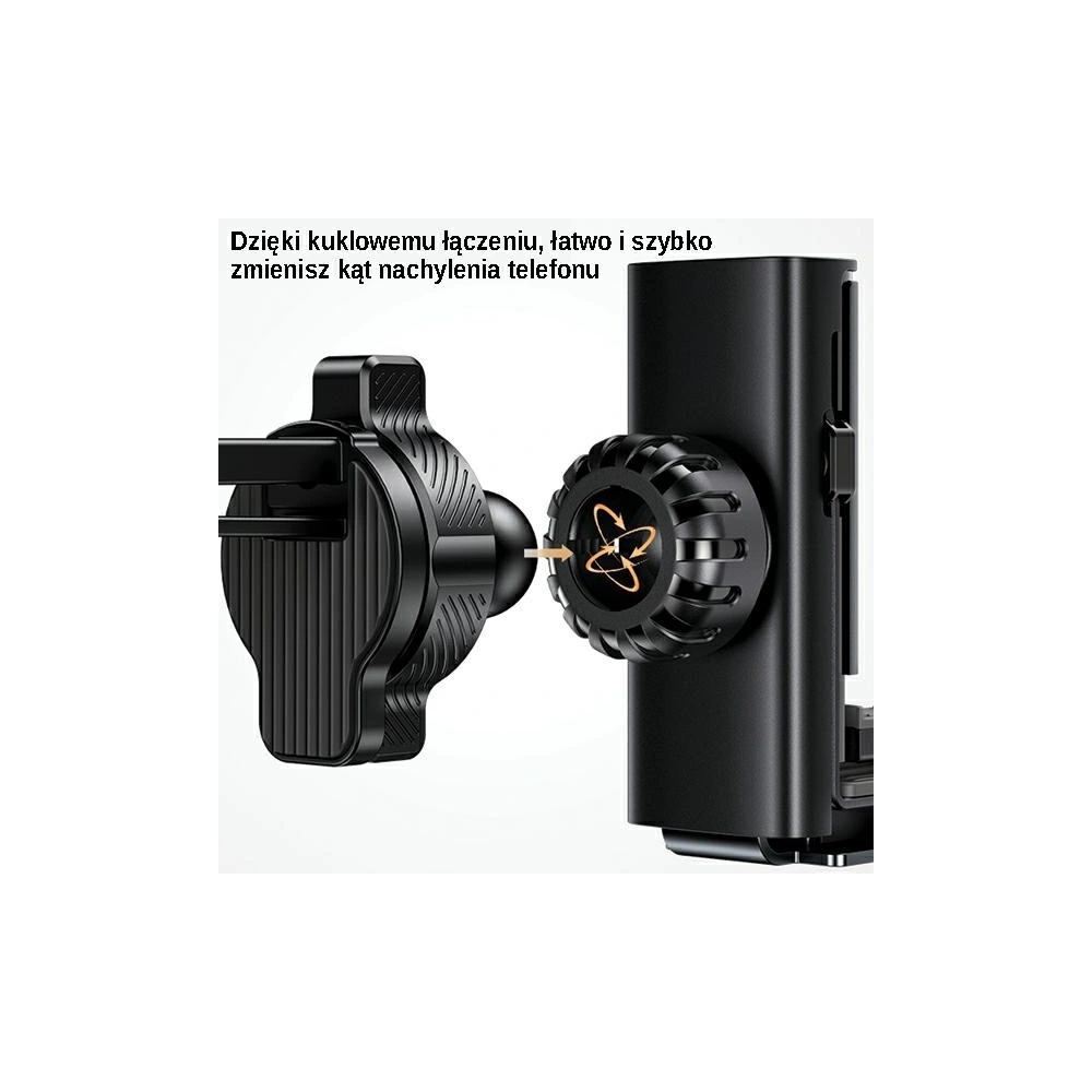 Uchwyt samochodowy USAMS Air Vent Gravity czarny/black ZJ058ZJ01