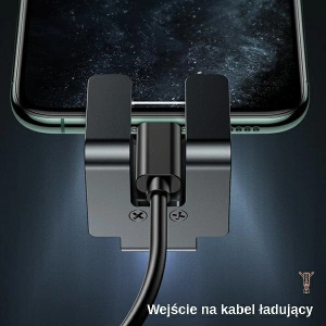 Uchwyt samochodowy USAMS Air Vent Gravity czarny/black ZJ058ZJ01