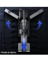 Kup USAMS Auto-Halterung Air Vent Metal Gravity rot/red ZJ060ZJ01 - USA743RED - {ean13} - Sklep Home Screen