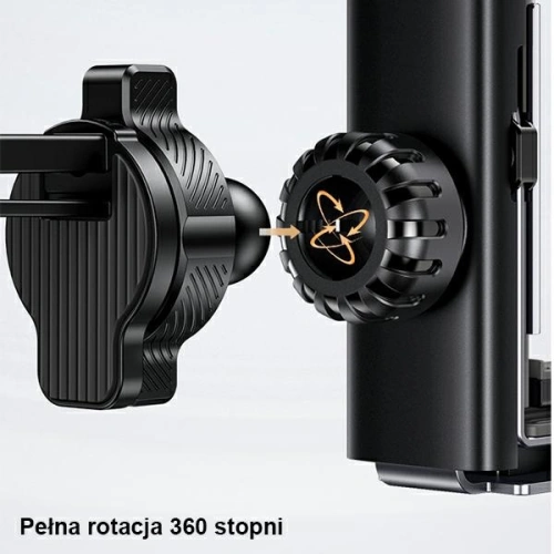 Kup USAMS Auto-Halterung Air Vent Metal Gravity rot/red ZJ060ZJ01 - USA743RED - {ean13} - Sklep Home Screen