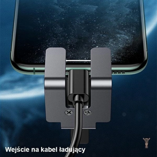 Kup USAMS Auto-Halterung Air Vent Metal Gravity rot/red ZJ060ZJ01 - USA743RED - {ean13} - Sklep Home Screen