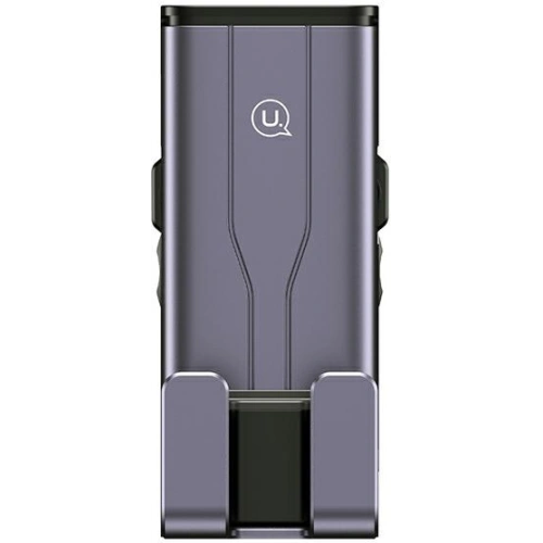 Kup Uchwyt samochodowy USAMS US-ZJ060 Air Vent Metal Gravity szary/grey - USA744GRY - {ean13} - Sklep Home Screen