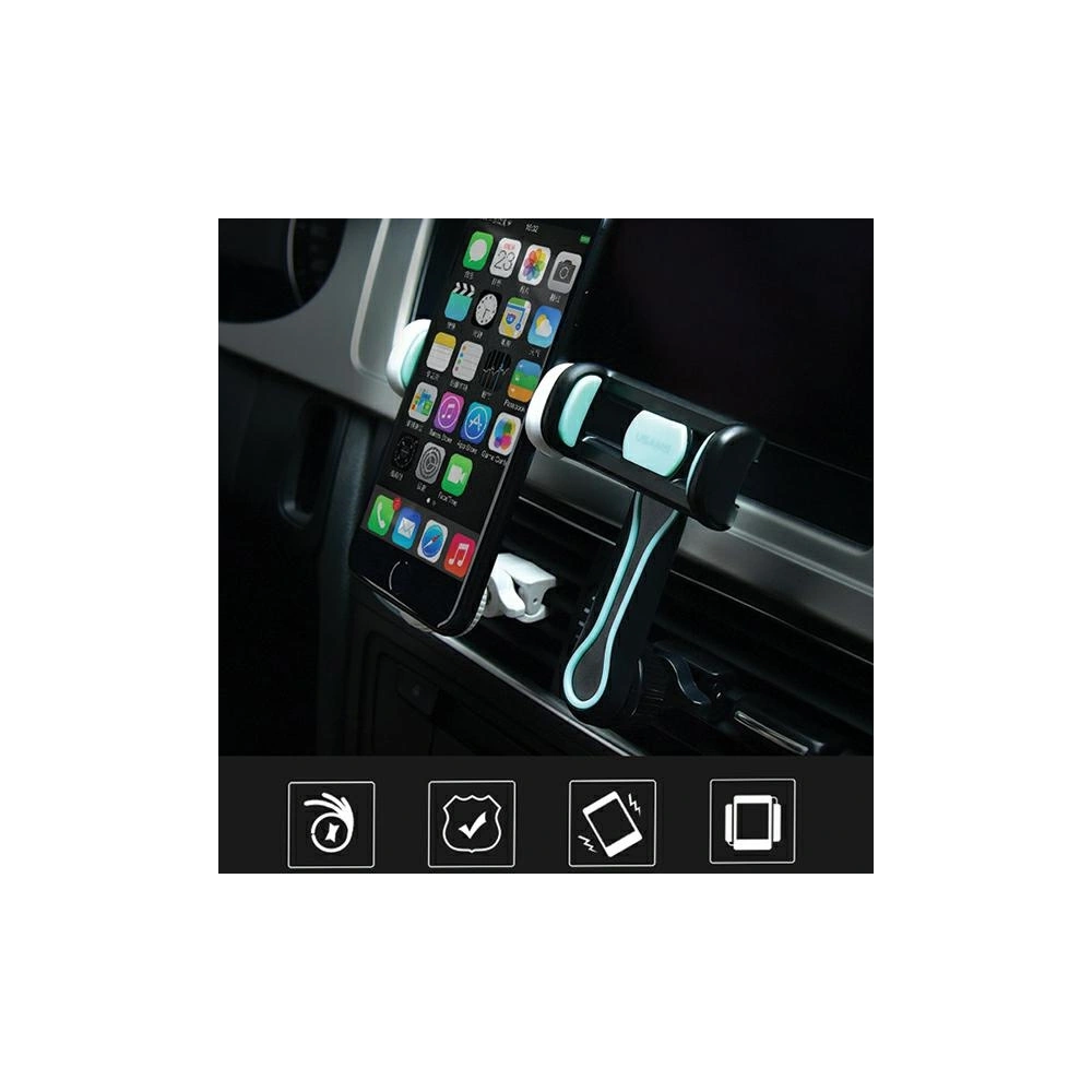 Uchwyt samochodowy USAMS Air Vent Tuyere FX Series biały/white VSFX02