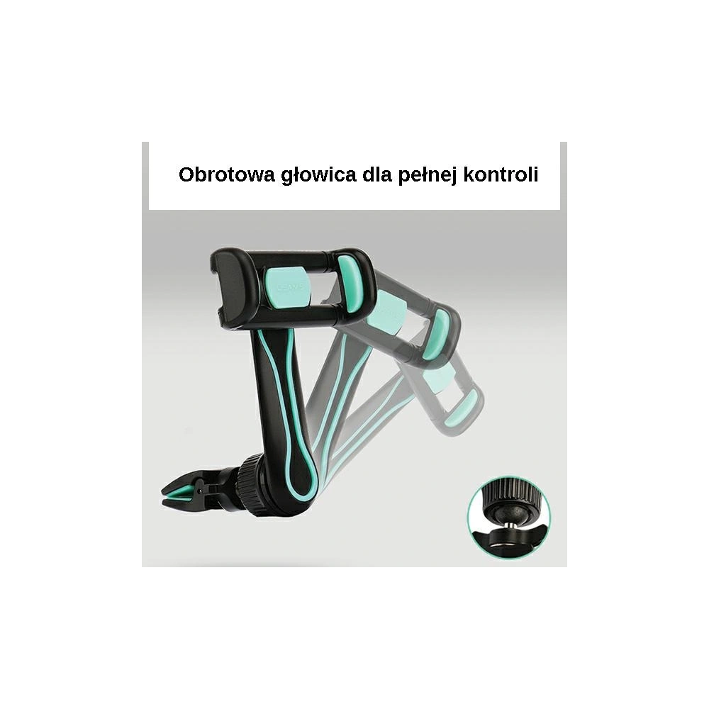 Uchwyt samochodowy USAMS Air Vent Tuyere FX Series biały/white VSFX02