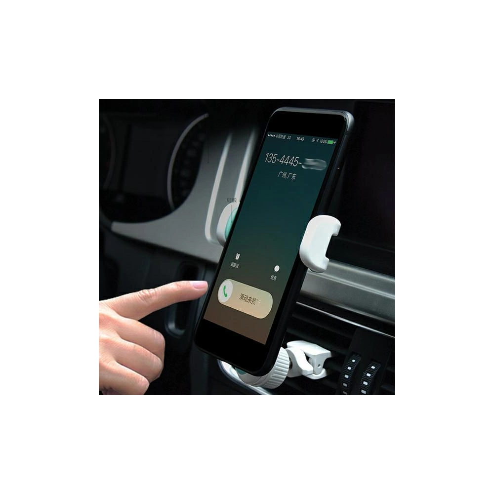 Uchwyt samochodowy USAMS Air Vent Tuyere FX Series biały/white VSFX02