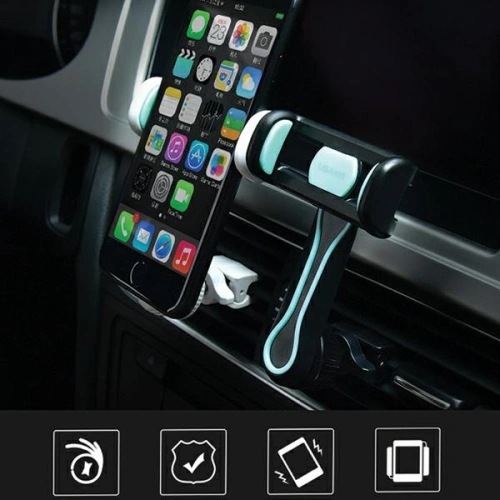 Kup Držák do auta USAMS Air Vent Tuyere FX Series černý/black VSFX01 - USA746BLK - {ean13} - Sklep Home Screen